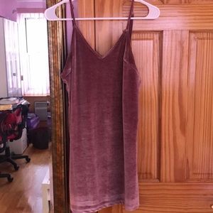 VELVET DRESS